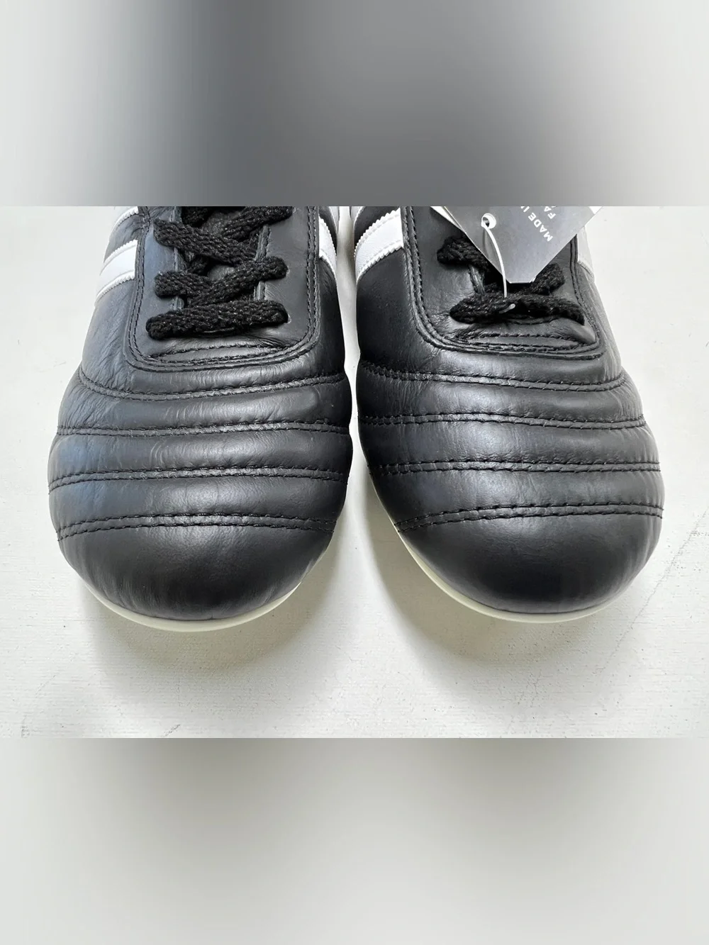 Adidas Copa Mundial Soccer Cleats Men 12.5 Black White Leather Germany NWT